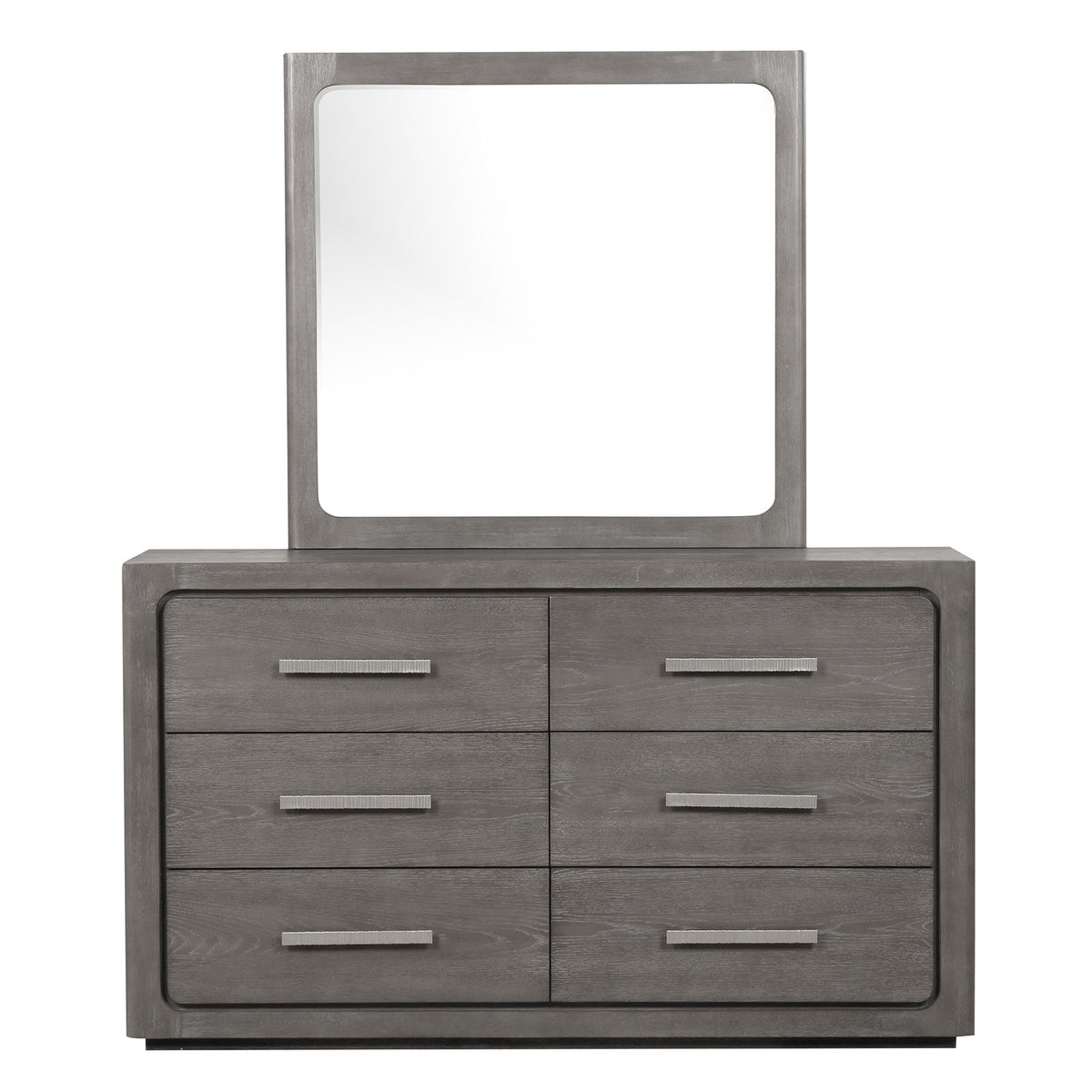 Crowthorne Warm Gray 5-Piece Queen Bedroom Set from Furniture of America - Luna Furniture
