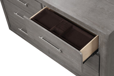 Crowthorne Warm Gray Dresser from Furniture of America - Luna Furniture