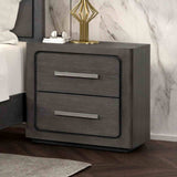 Crowthorne Warm Gray 5-Piece Queen Bedroom Set from Furniture of America - Luna Furniture