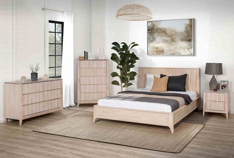Grange White Wash Twin Bed from Furniture of America - Luna Furniture