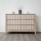 Gervais Whitewash 4-Piece Queen Bedroom Set from Furniture of America - Luna Furniture