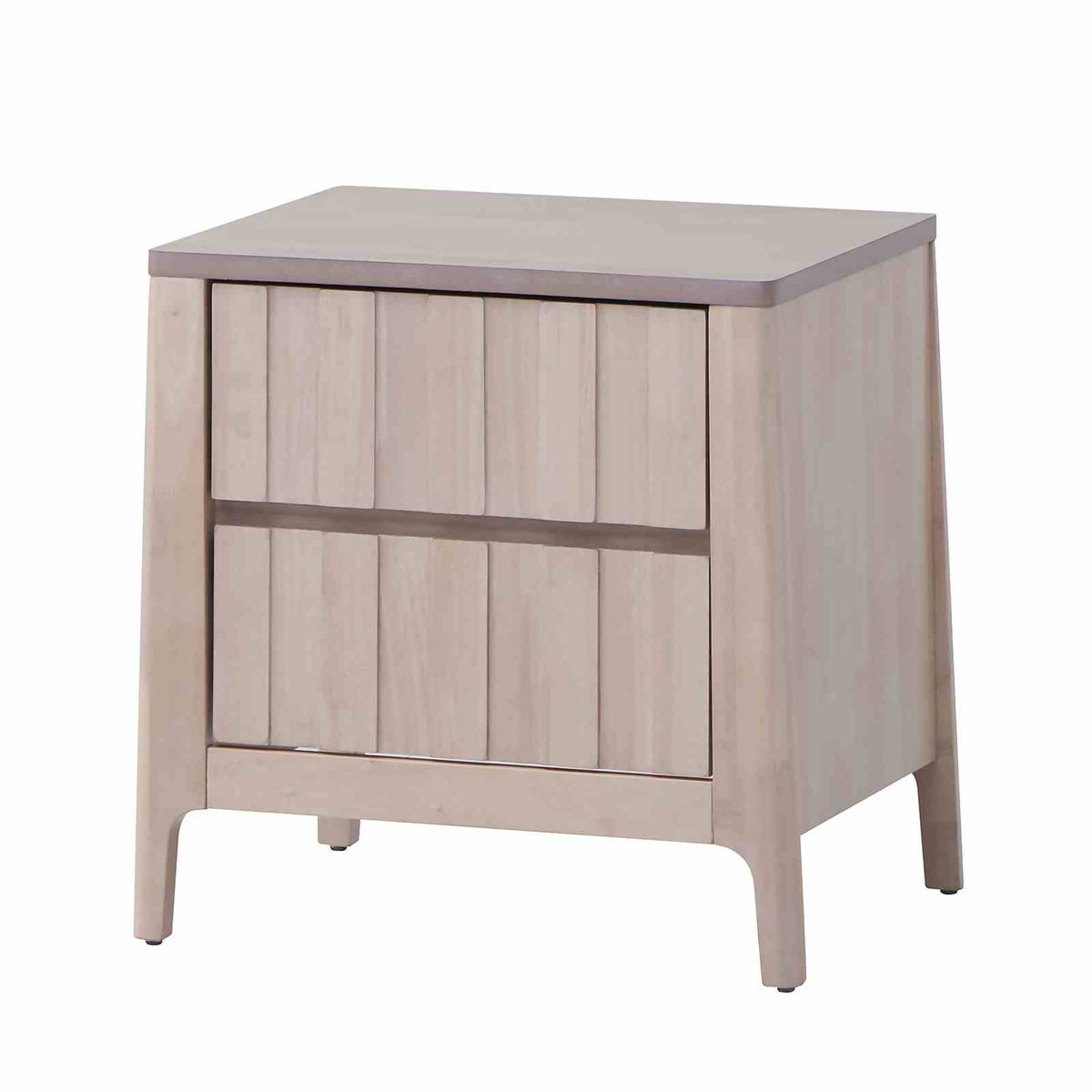 Gervais Whitewash 4-Piece Queen Bedroom Set from Furniture of America - Luna Furniture