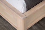 Gervais White Wash Full Platform Bed from Furniture of America - Luna Furniture