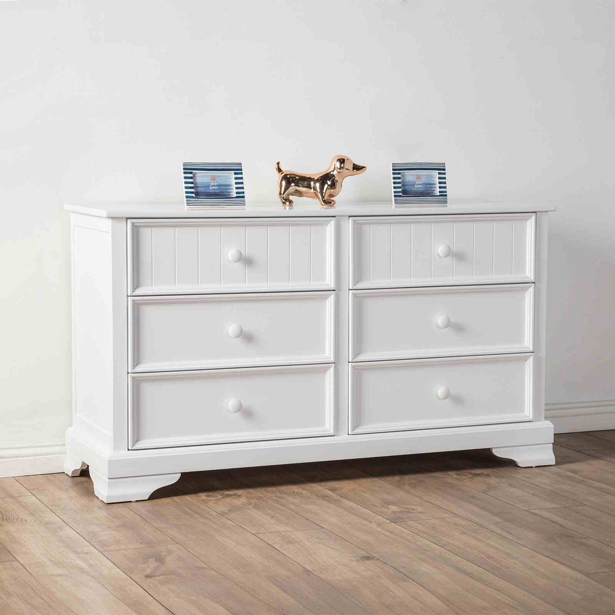 Fanton White Dresser from Furniture of America - Luna Furniture