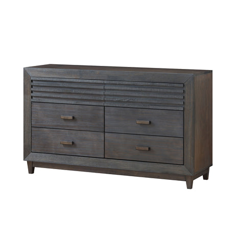 Griffin Charcoal Brown Dresser from Furniture of America - Luna Furniture