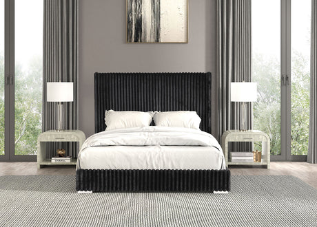 Cadwell Black Full Bed from Furniture of America - Luna Furniture