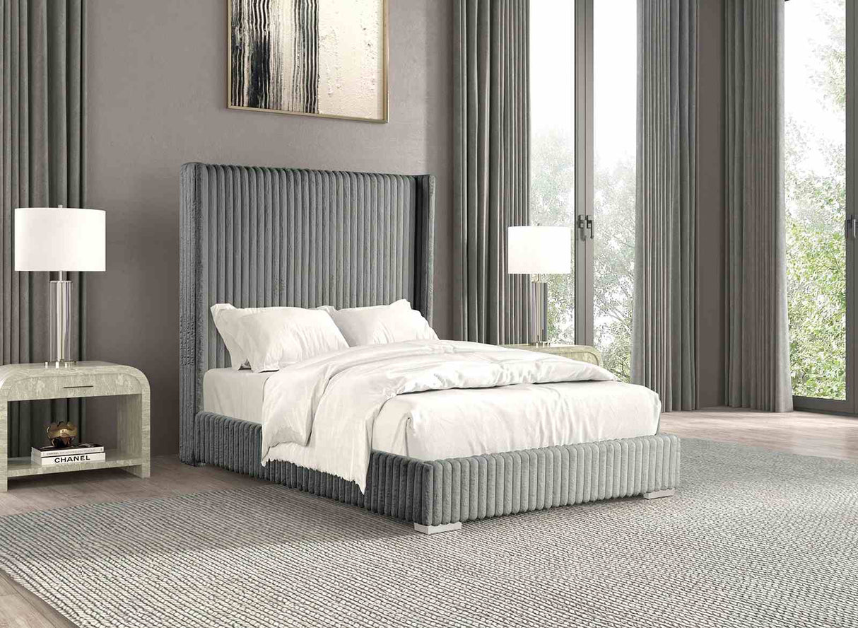 Cadwell Gray Full Bed from Furniture of America - Luna Furniture