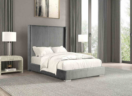 Cadwell Gray Full Bed from Furniture of America - Luna Furniture