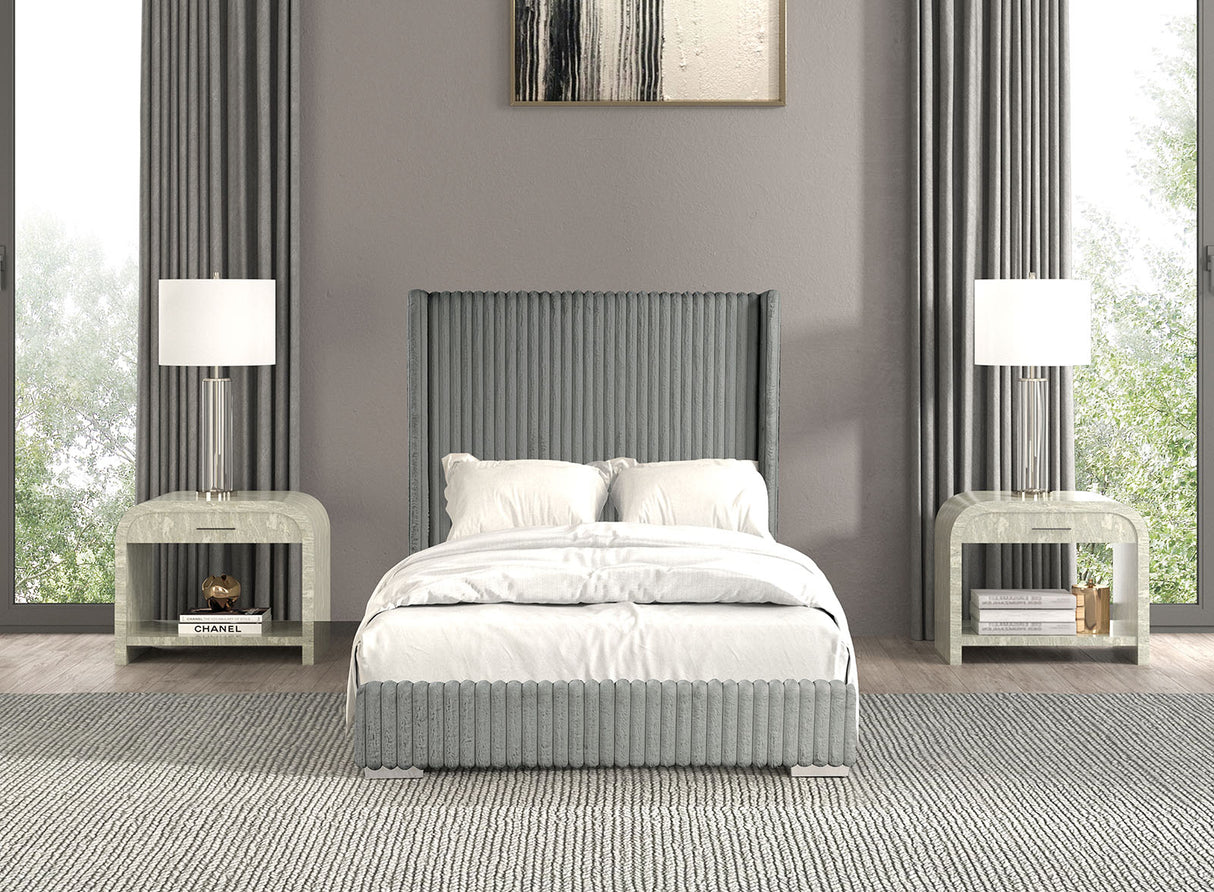 Cadwell Gray Full Bed from Furniture of America - Luna Furniture