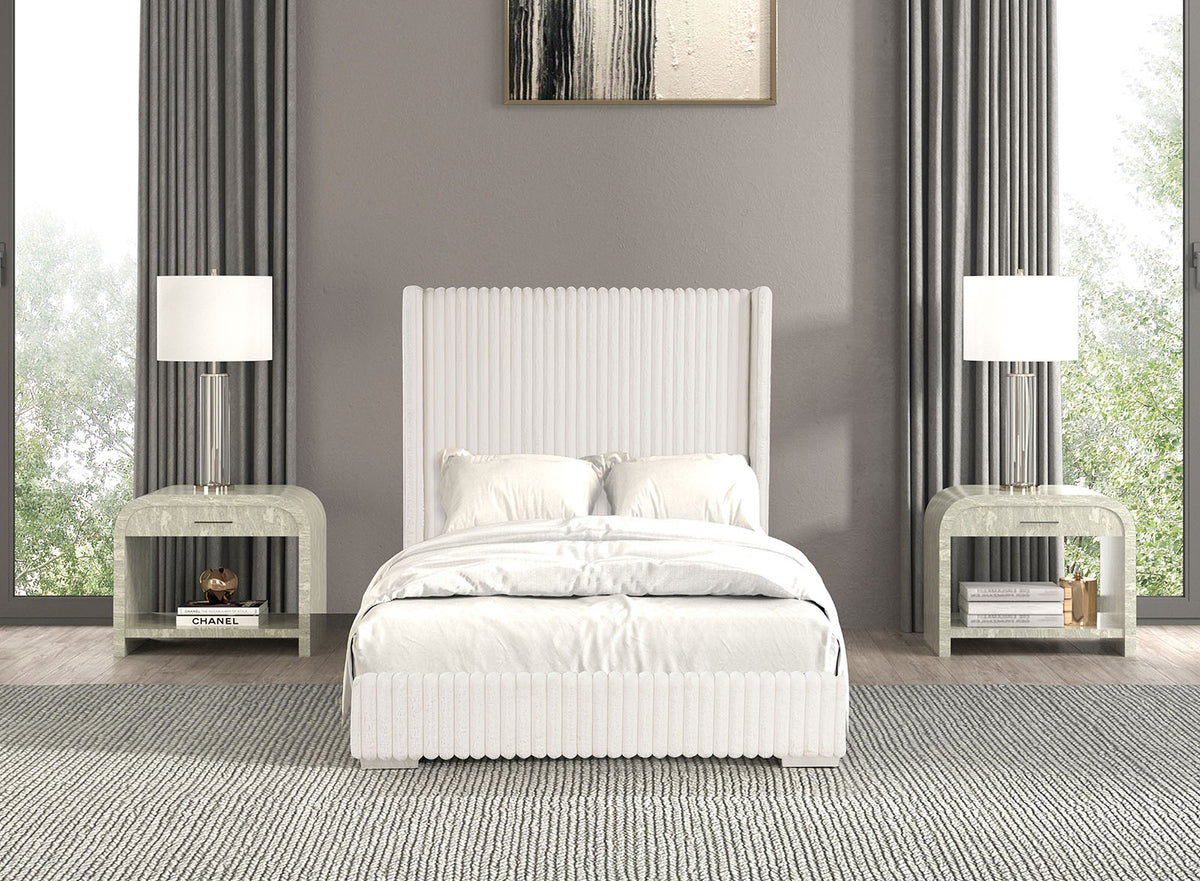 Cadwell White Full Bed from Furniture of America - Luna Furniture