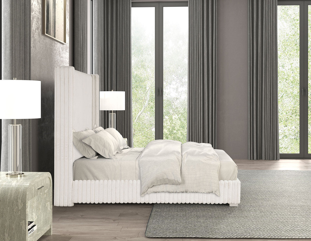 Cadwell White Full Bed from Furniture of America - Luna Furniture