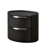 Osterley Black Nightstand from Furniture of America - Luna Furniture