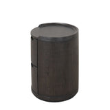 Osterley Black Nightstand from Furniture of America - Luna Furniture