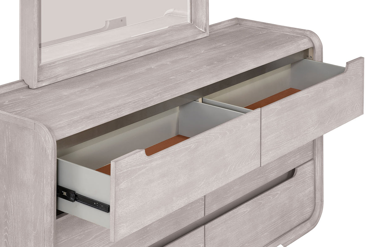 Osterley Light Gray Dresser from Furniture of America - Luna Furniture