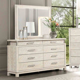 Lafayette Weathered Gray 5-Piece Queen Bedroom Set with Chest from Furniture of America - Luna Furniture