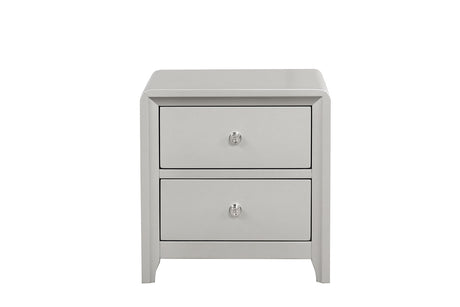 Bryne Champagne 5-Piece Queen Bedroom Set from Furniture of America - Luna Furniture