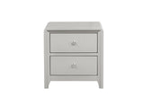 Bryne Champagne 4 Pc Queen Bedroom Set from Furniture of America - Luna Furniture