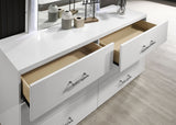 Stoholm White 4-Piece Queen Bedroom Set from Furniture of America - Luna Furniture