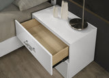 Stoholm White Nightstand from Furniture of America - Luna Furniture