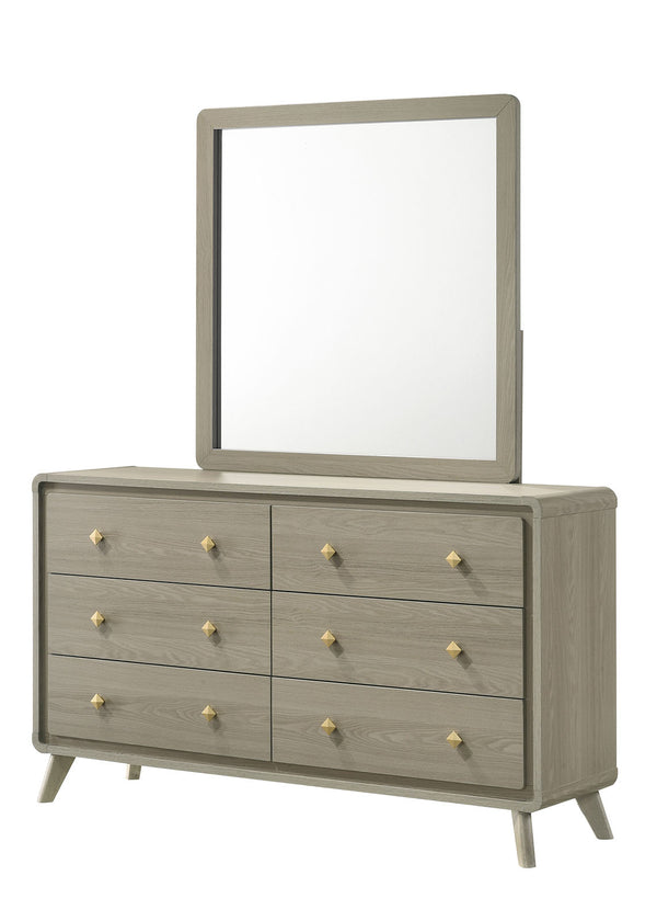 Rainier Gray Mirror (Only Mirror)
