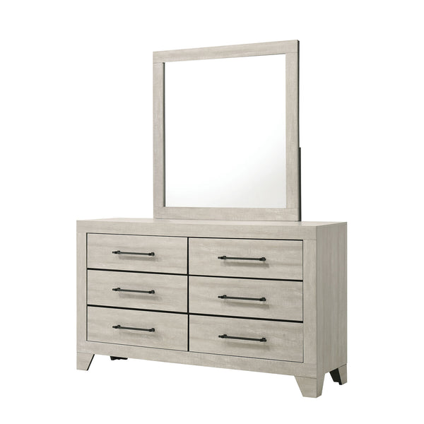 Dubuque Light Gray Mirror (Only Mirror)