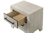 Dubuque Light Gray Nightstand from Furniture of America - Luna Furniture
