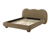 Finamore Brown Bed Queen from Furniture of America - Luna Furniture