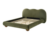 Finamore Olive Green Bed E.King from Furniture of America - Luna Furniture