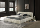 Palmdale Ivory Bed E.King from Furniture of America - Luna Furniture