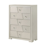 Holsted White 5 Pc Queen Bedroom Set from Furniture of America - Luna Furniture