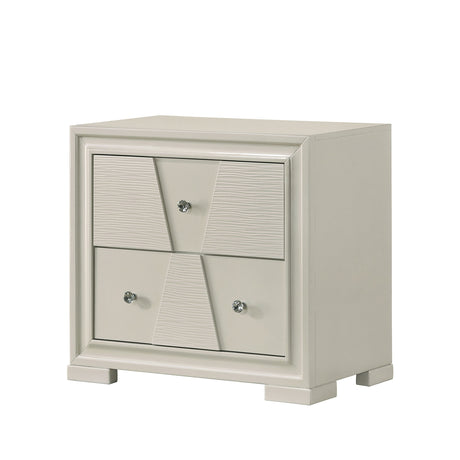 Holsted White 5-Piece Queen Bedroom Set from Furniture of America - Luna Furniture