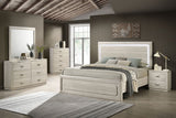 Farsund Dusty Gray 5 Pc Queen Bedroom Set from Furniture of America - Luna Furniture