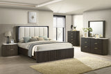 Merthyr Dark Walnut Chest from Furniture of America - Luna Furniture