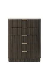 Merthyr Dark Walnut 5 Pc Queen Bedroom Set w/ Chest from Furniture of America - Luna Furniture