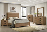 Panelli Walnut Chest from Furniture of America - Luna Furniture