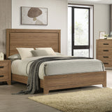 Panelli Walnut Bed E.King from Furniture of America - Luna Furniture