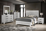 Darlene White 5 Pc Queen Bedroom Set w/ Chest from Furniture of America - Luna Furniture