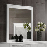 Darlene White Mirror from Furniture of America - Luna Furniture
