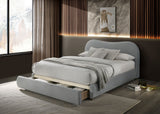 Grimsby Light Gray Bed Queen from Furniture of America - Luna Furniture