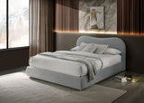 Grimsby Light Gray Bed Queen from Furniture of America - Luna Furniture
