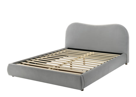 Grimsby Light Gray Eastern King Bed from Furniture of America - Luna Furniture