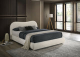 Grimsby White Bed E.King from Furniture of America - Luna Furniture