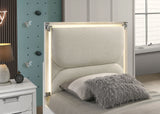 Lareina Pearl White Full Bed from Furniture of America - Luna Furniture