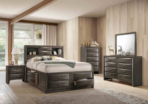 Zosimo Gray 5-Piece Queen Bedroom Set