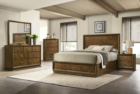 Kirkham Walnut Transitional Youth Bedroom Set from Furniture of America - Luna Furniture