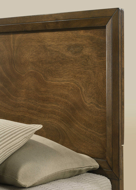Kirkham Walnut Twin Bed from Furniture of America - Luna Furniture