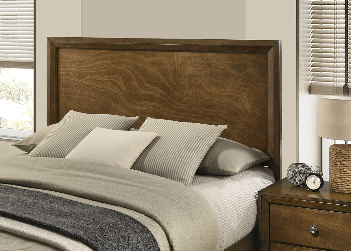 Kirkham Walnut Twin Bed from Furniture of America - Luna Furniture