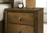 Kirkham Walnut 5 Pc Queen Bedroom Set from Furniture of America - Luna Furniture