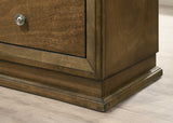 Kirkham Walnut 5 Pc Queen Bedroom Set from Furniture of America - Luna Furniture