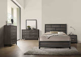 Errico Gray Twin Bed from Furniture of America - Luna Furniture